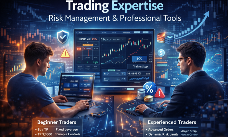 Trading Expertise Focused on Risk Management and Professional Tools