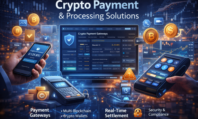 Powering Businesses with Crypto Payment & Processing Solutions